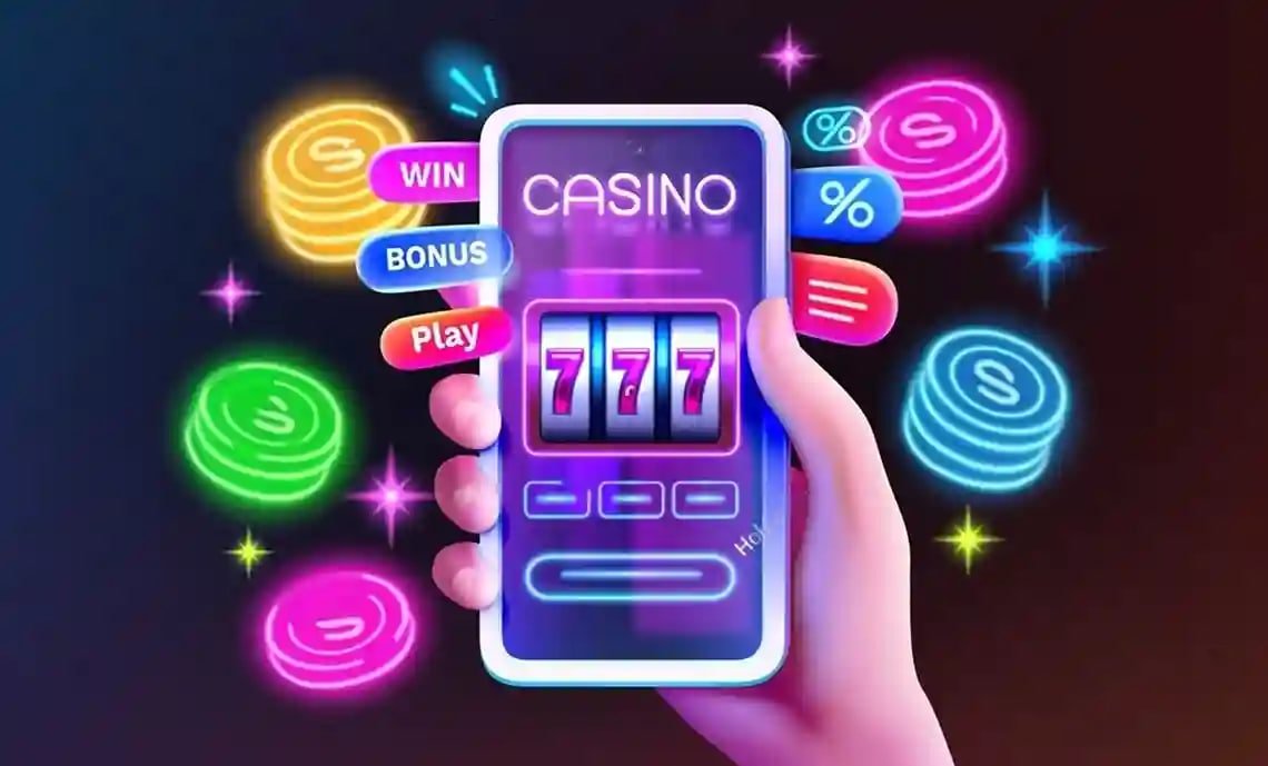 Beragam jenis permainan kasino termasuk slot dan live casino